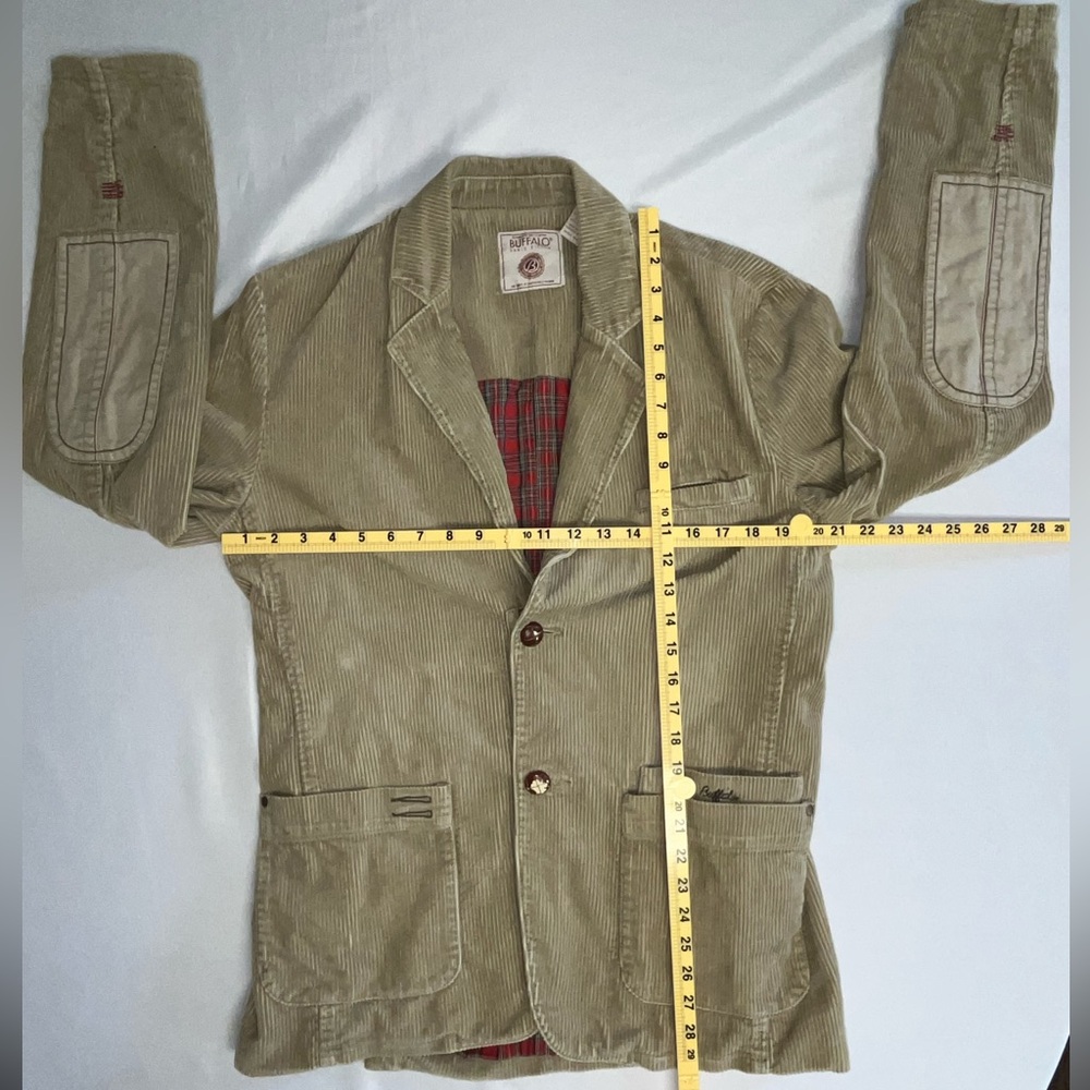 Vintage Buffalo David Bitton Mens Corduroy Blazer - Picture 11 of 11